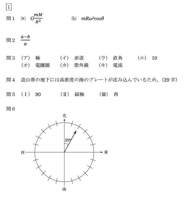 代々木ゼミナール（予備校） | 北海道大学 後期日程の入試問題と解答例（2024年解答速報）